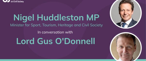 Lord Gus O'Donnell in conversation with Nigel Huddleston MP
